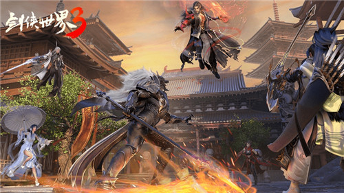 剑侠热血回归！《剑侠世界3》iOS测试9月即将来袭