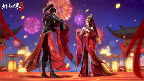 剑侠有情缘!《剑侠世界3》侠侣大系统试玩前瞻
