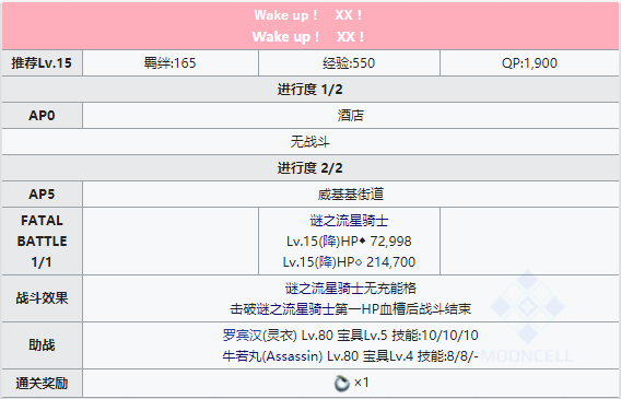 命运冠位指定
