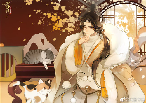 《忘川风华录》手游新名士陆游同人图放送!与使君共赏神仙画作~