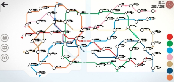 模拟地铁