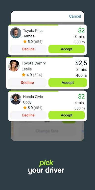 inDriver打车软件手机版