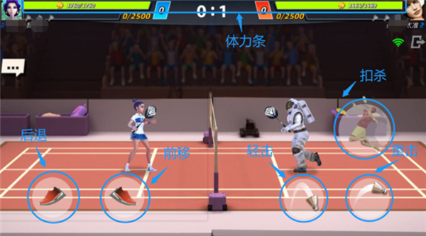 决战羽毛球单机版