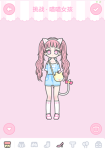 装扮少女喵喵女孩怎么过