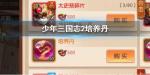 少年三国志2培养丹怎么合理用
