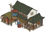 江南百景图伞店占多少格