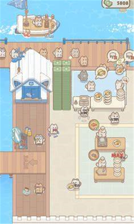 猫咪潜水员手游截图