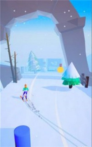 滑雪跑者